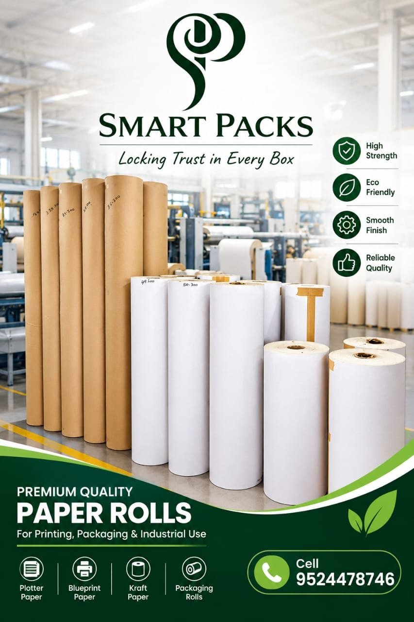 Plotter Rolls packaging product from Smart Packs